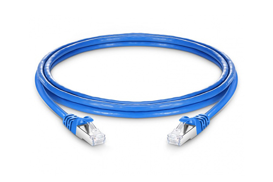Cat6a 26AWG Snagless Shielded (S/FTP) PVC CM Ethernet Network Patch Cable